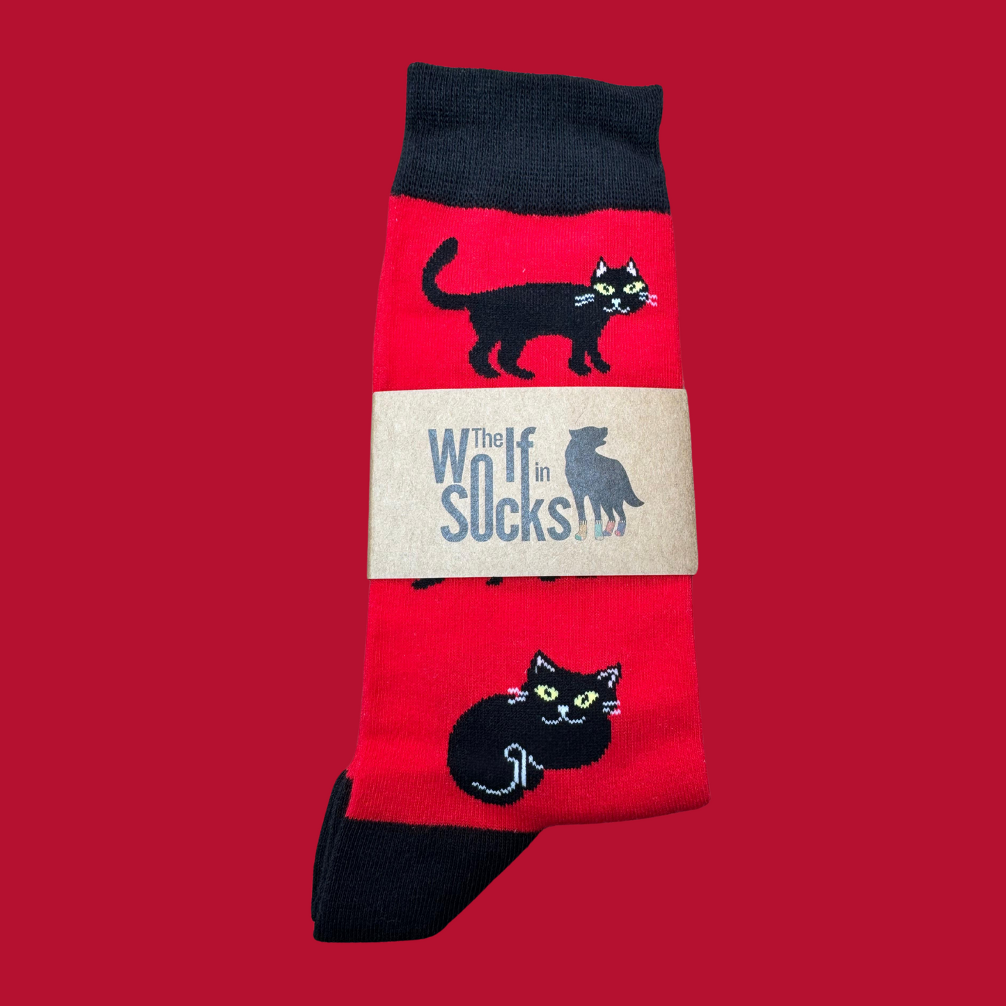 Black Cat - The Wolf in Socks