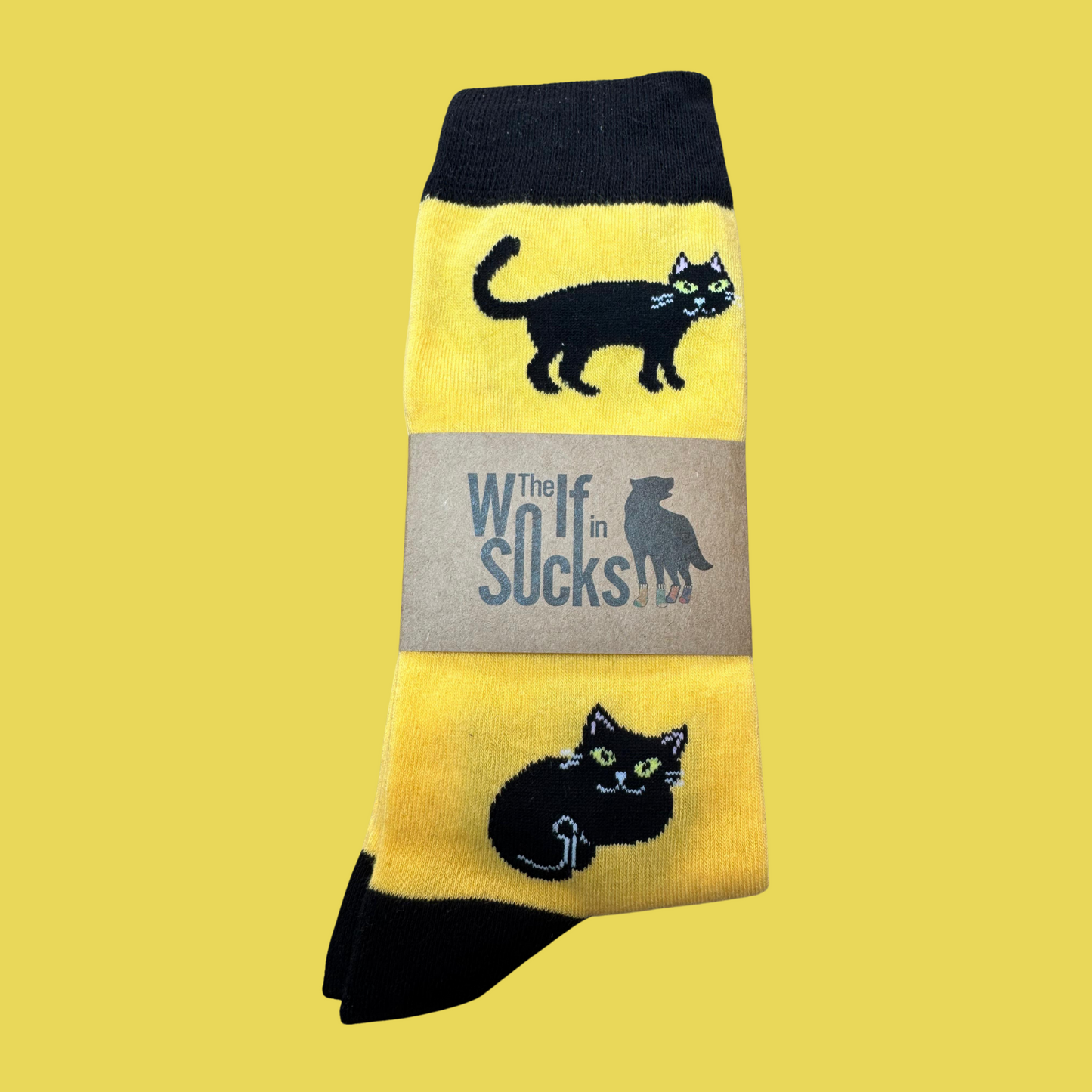 Black Cat - The Wolf in Socks