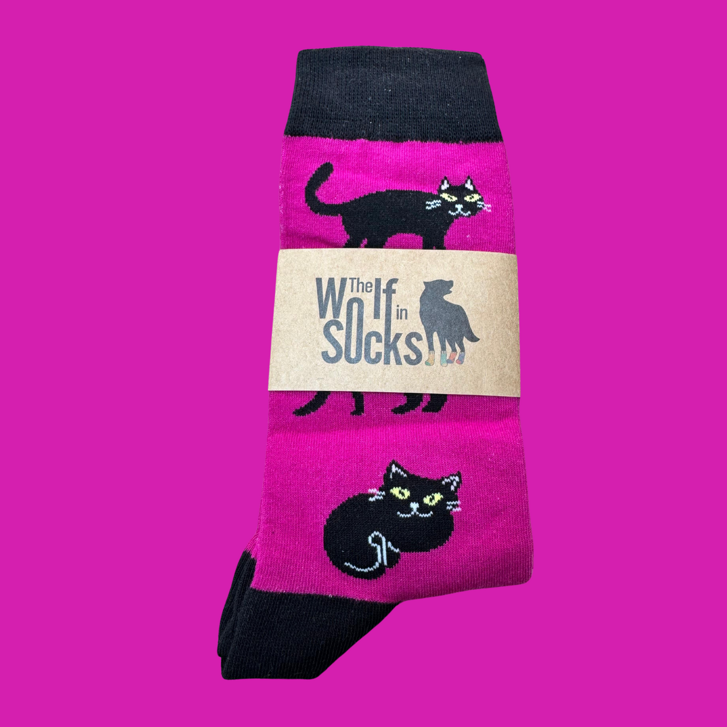 Black Cat - The Wolf in Socks
