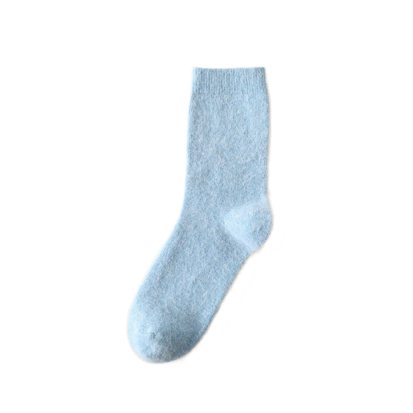 Sky Blue Wool Socks