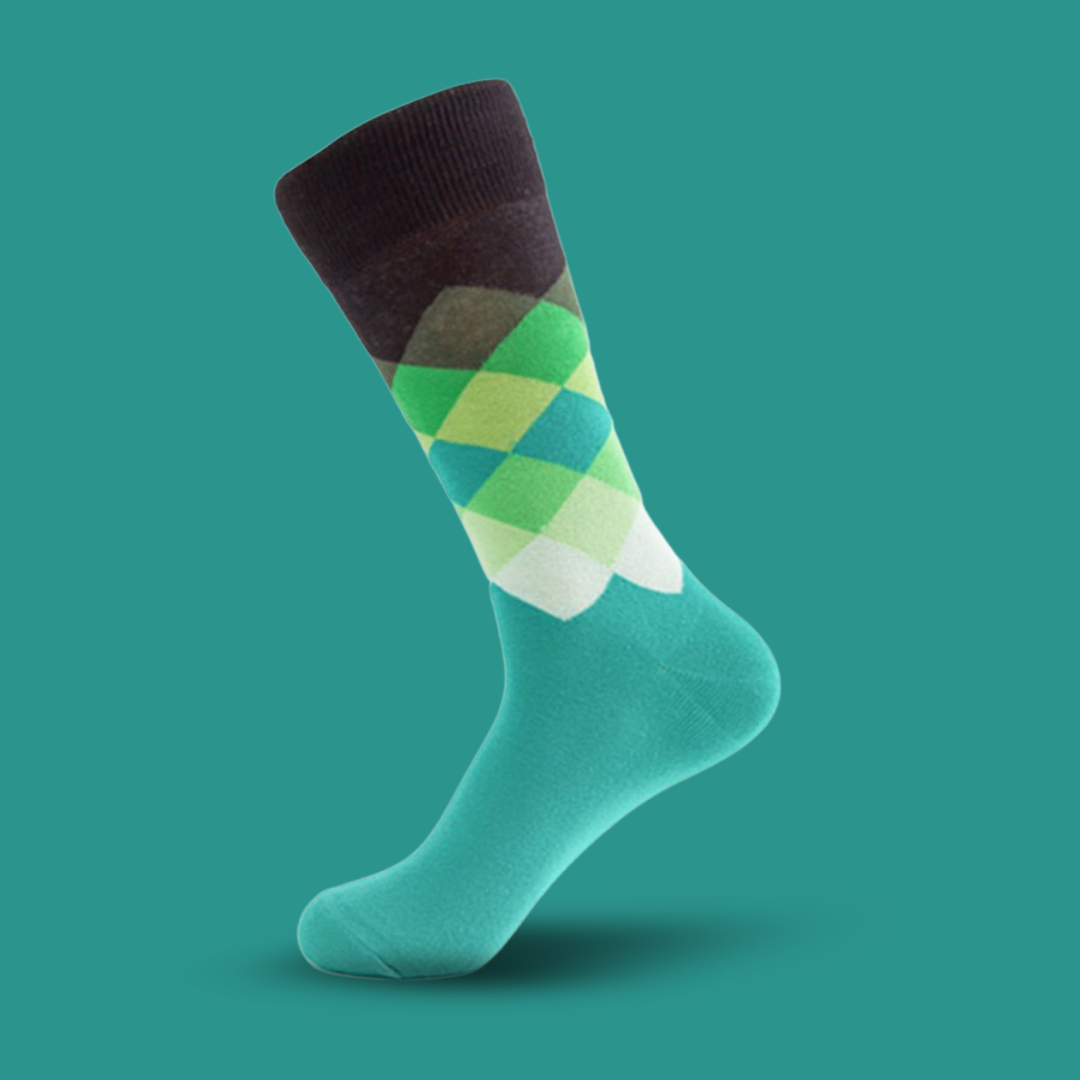 Diamond Green - The Wolf in Socks