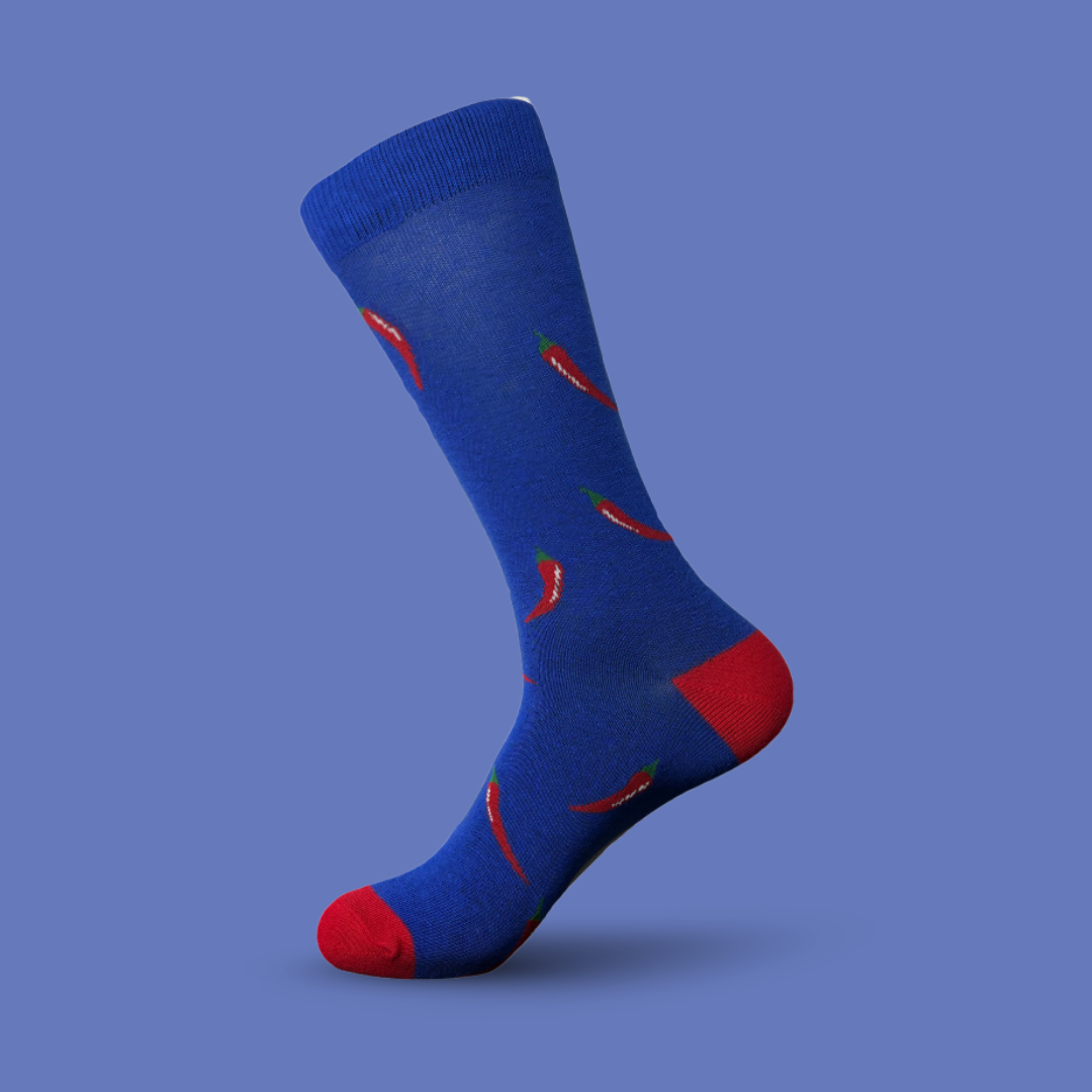 Chili Blue - The Wolf in Socks