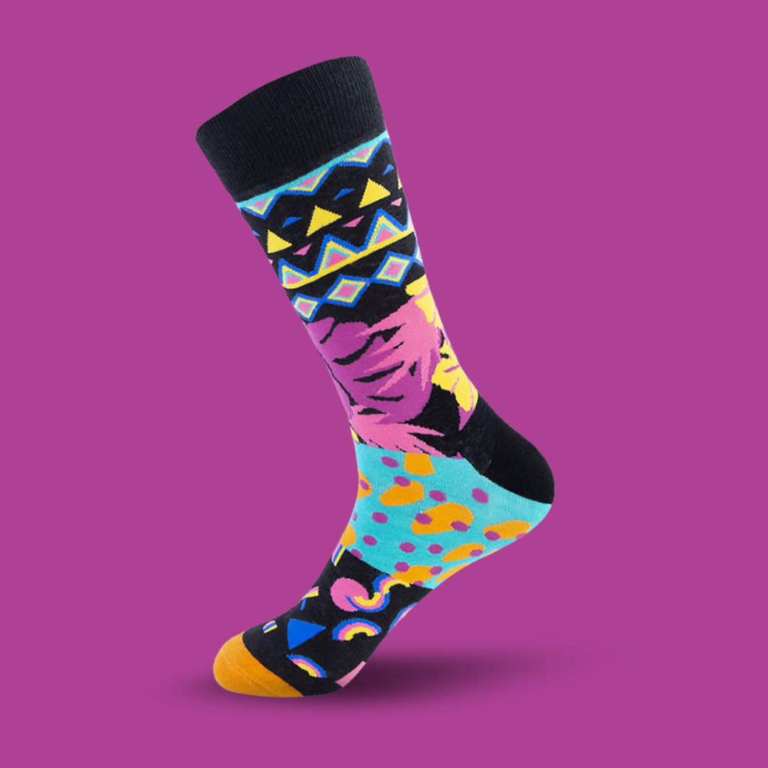 Tropical Aztec - The Wolf in Socks