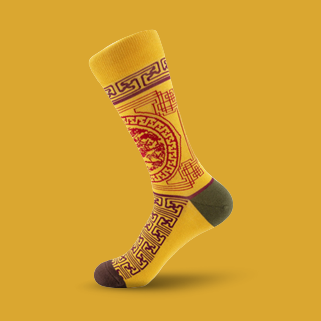 Mayan Yellow - The Wolf in Socks