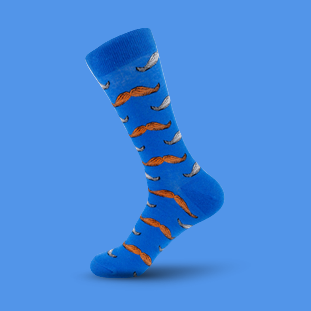 Moustache - The Wolf in Socks