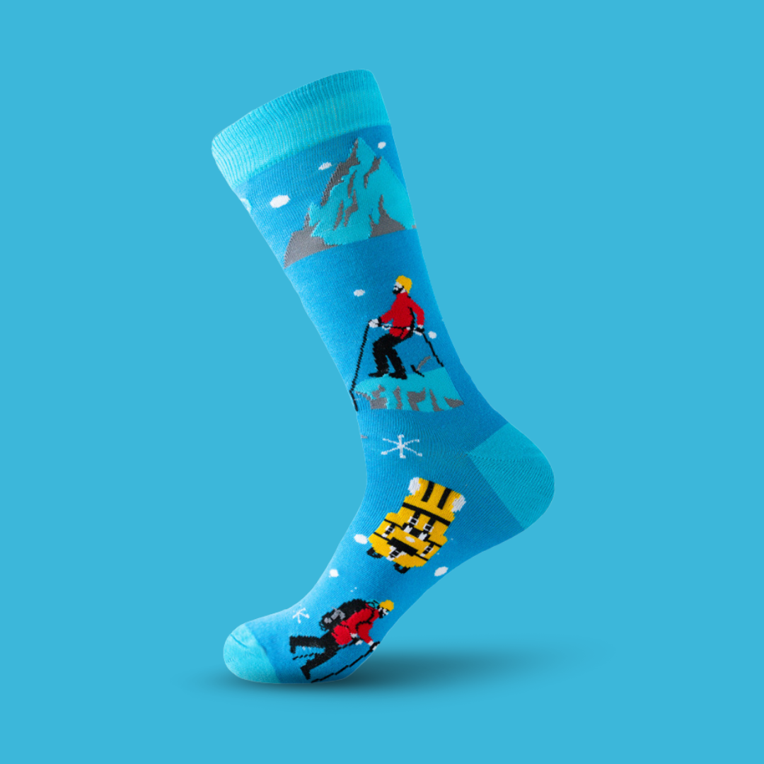 Skiing - The Wolf in Socks