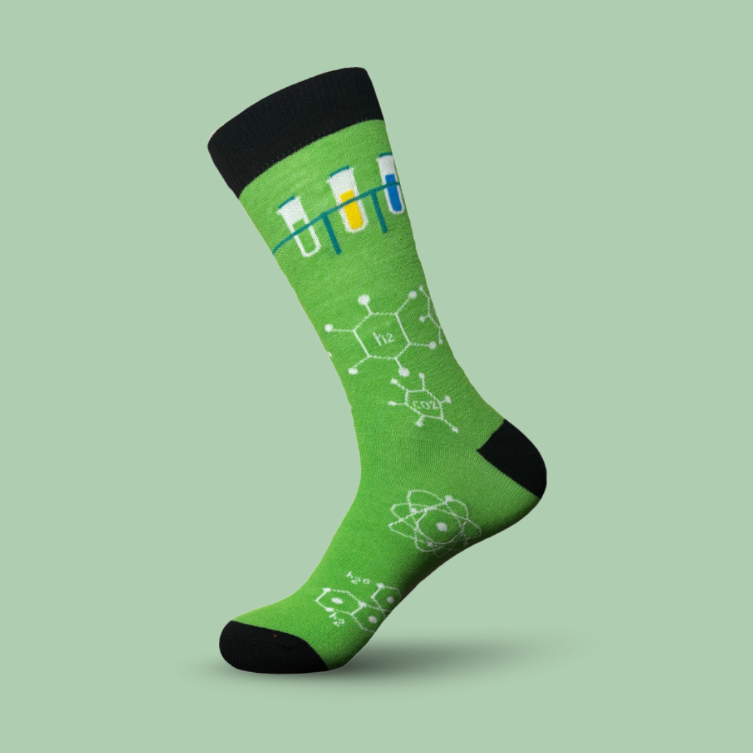 Chemistry Green - The Wolf in Socks