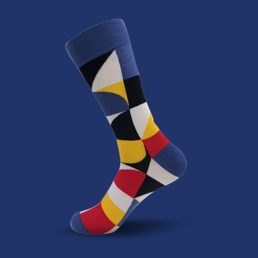 Abstract Geometric - The Wolf in Socks