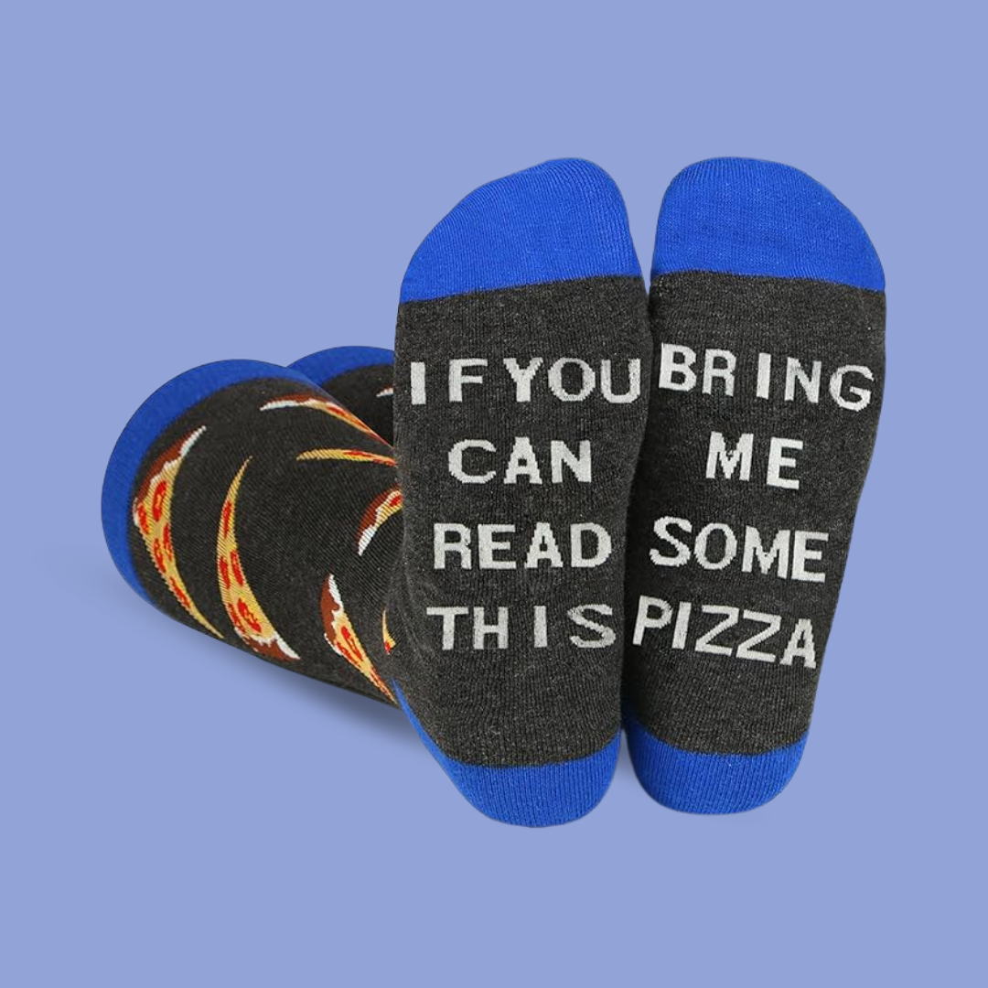 Message Pizza - The Wolf in Socks