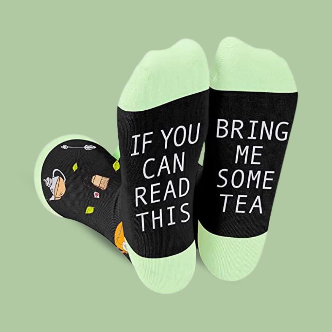Message Tea - The Wolf in Socks