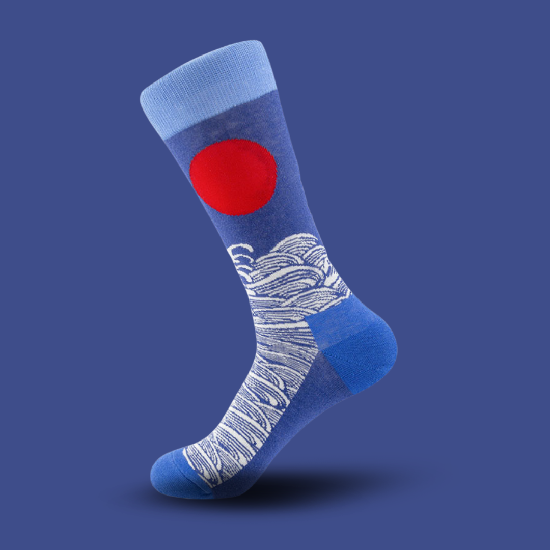 Red Moon Waves - The Wolf in Socks