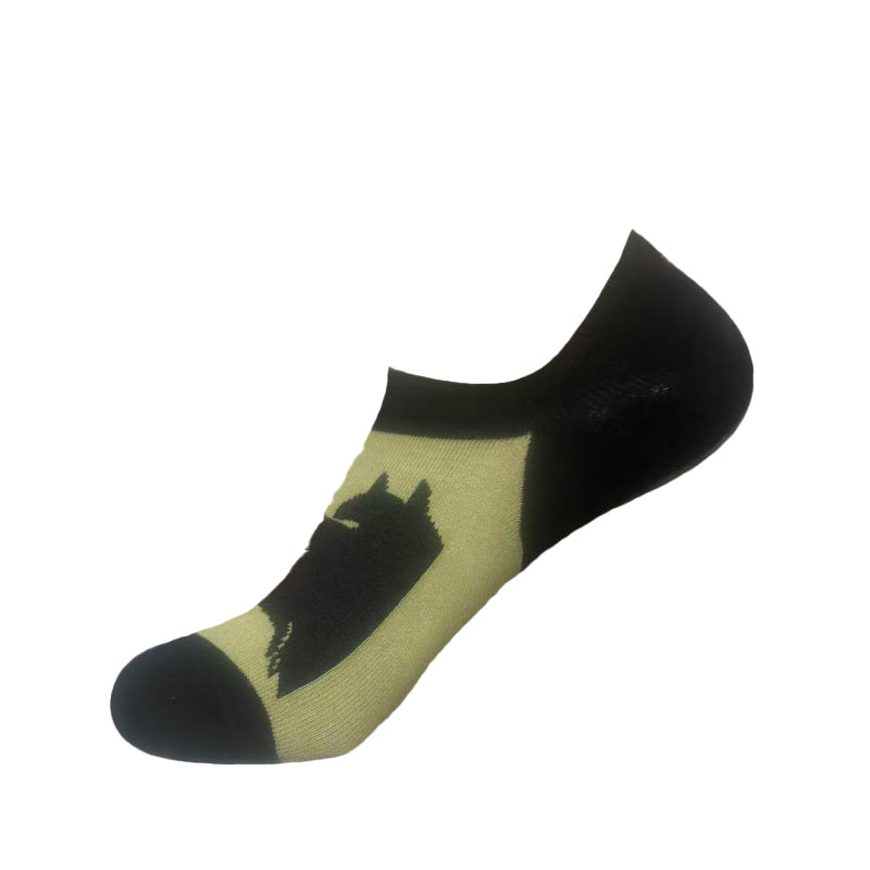 Wolf Pack No-Show Ankle Socks