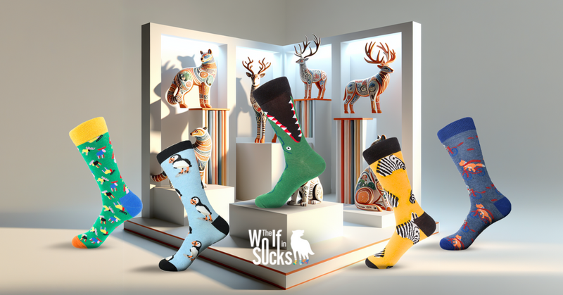 From Wolf Howls to Hilarious Designs: Unleash Your Inner Beast with The Wolf in Socks - The Wolf in Socks