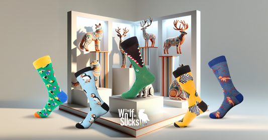 From Wolf Howls to Hilarious Designs: Unleash Your Inner Beast with The Wolf in Socks