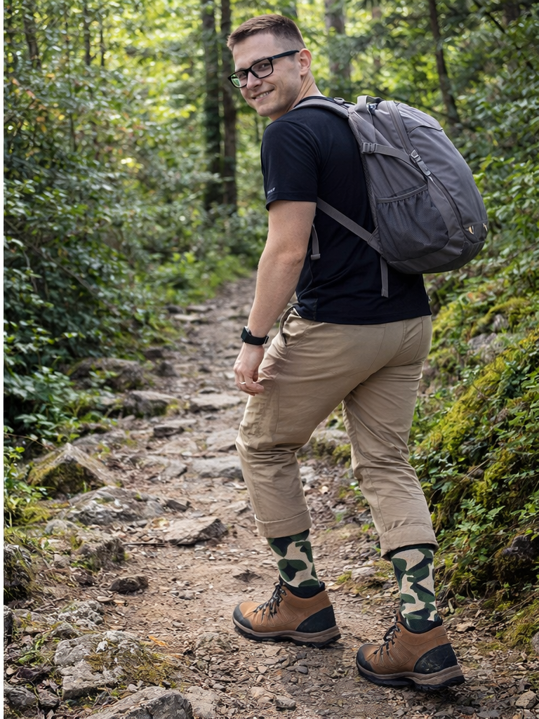 Manchester Marathon: Step Out in Wolf In Socks