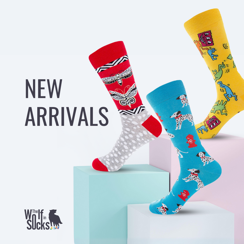 New Arrivals - The Wolf in Socks