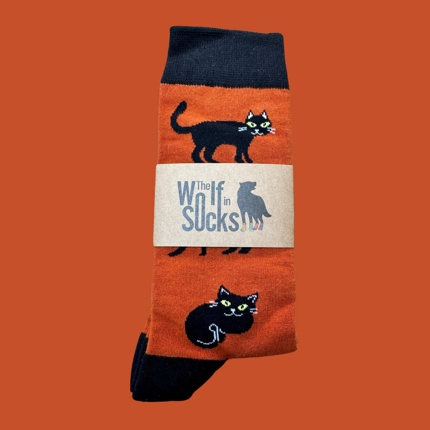 Black Cat - The Wolf in Socks