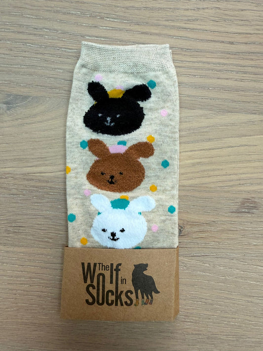 3 Cute Bear Ankle Socks