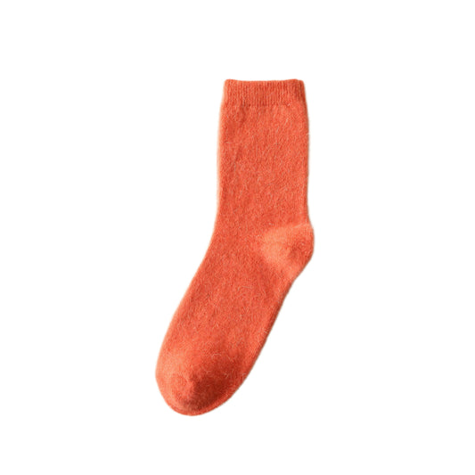 Salmon Wool Socks