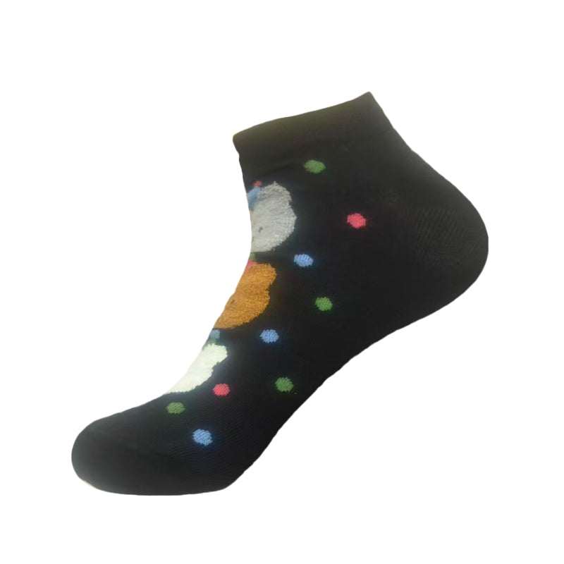 3 Cute Bear Ankle Socks