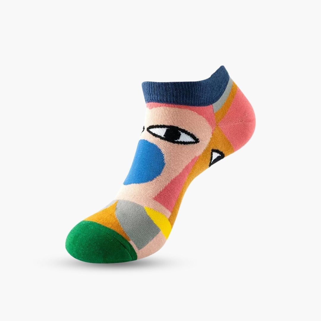 Abstract Faces Ankle