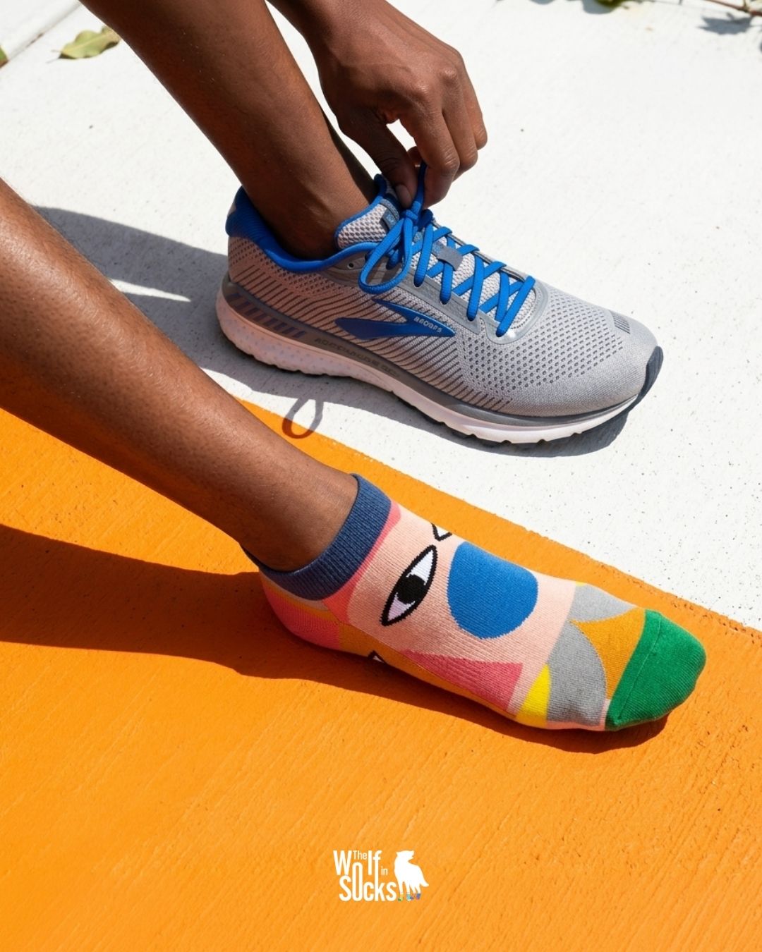 Abstract Faces Ankle