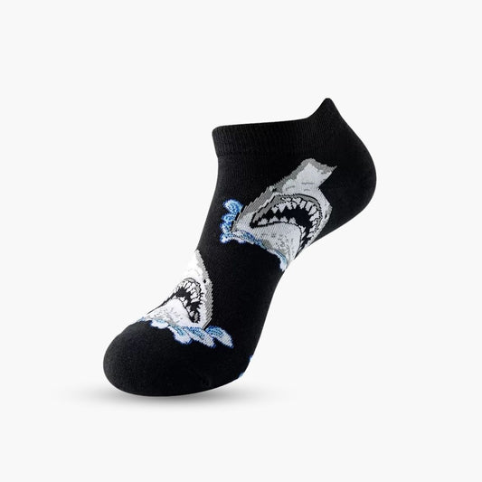 Shark Black Ankle