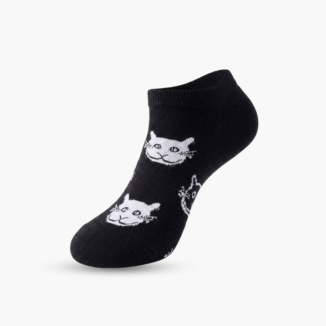 Cat Faces Ankle