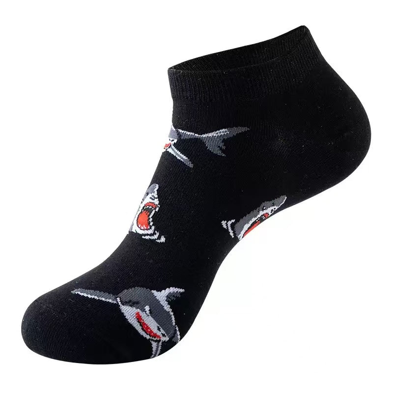 Great White Shark Ankle Socks