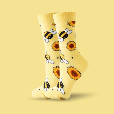Sunflower Bee - The Wolf in Socks