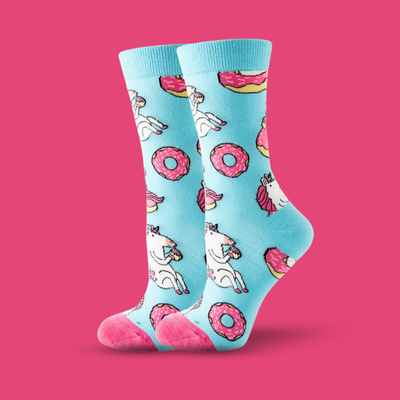 Unicorn Doughnut - The Wolf in Socks